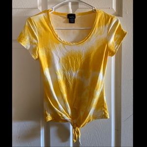 Rue 21 Yellow Shirt Size XS